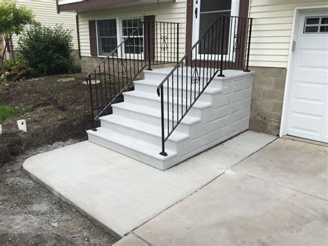 premade steps for outside